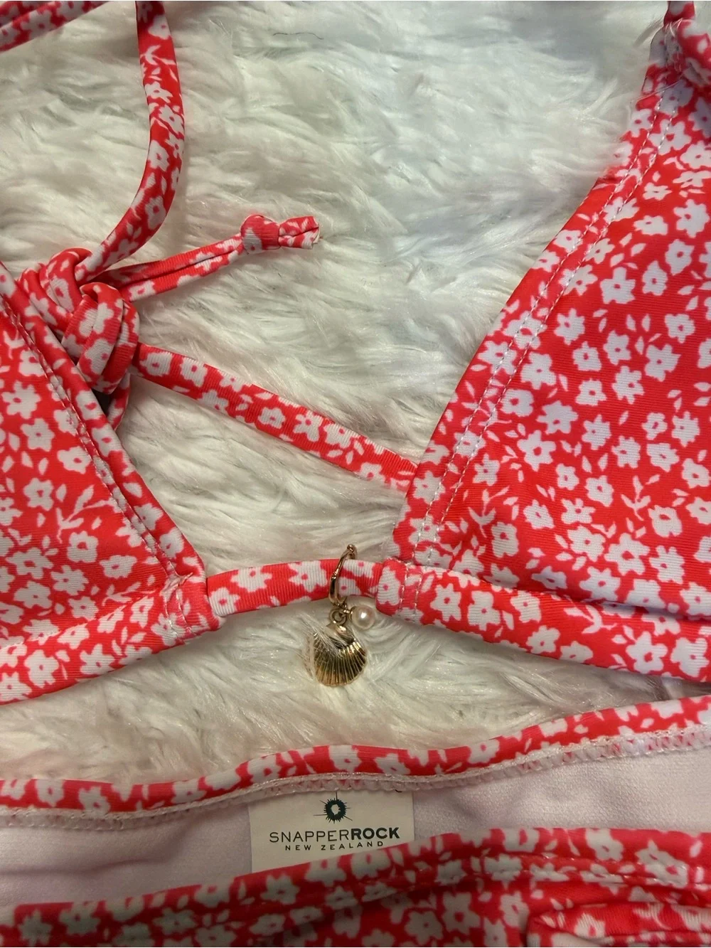 Snapper Rock DITSY BLOOM TEEN TRIANGLE BIKINI